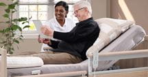 As versatile as your needs - The new universal low nursing bed sentida sc from wissner-bosserhoff