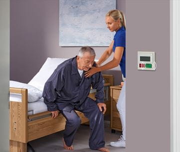 Nurse call system with flexible timing