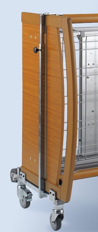 Bed transport trolley