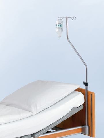 Infusion stand with 4 hooks