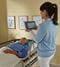 Weight monitoring with touchscreen and BMI Check