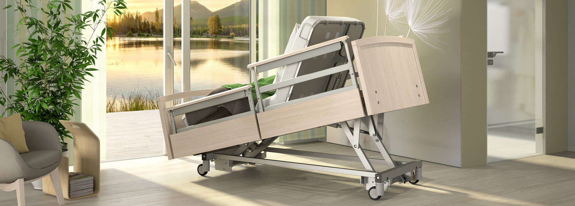 With the new nursing bed platform sentida sc and customized concepts, we can respond to the different requirements even more flexibly, efficiently and demand-oriented