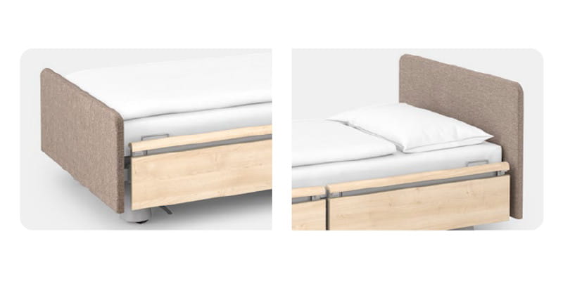 The sentida sc premium nursing home beds from wissner-bosserhoff
