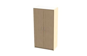 Wardrobe with 2 doors