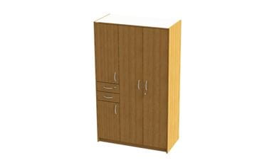 Wardrobe with 3 doors