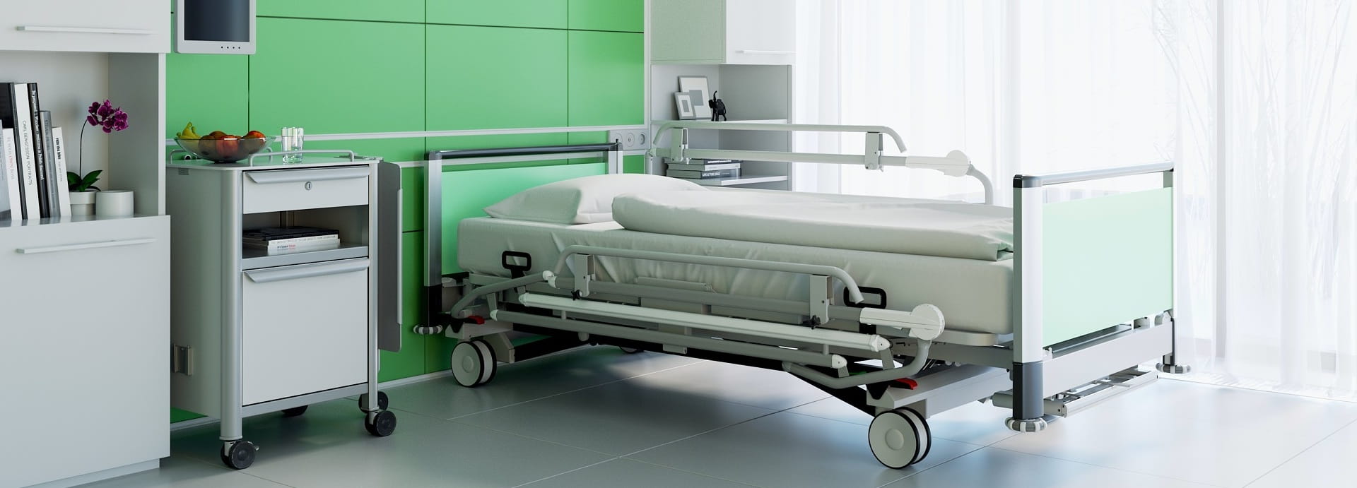 image 3-b - Universell einsetzbares Schwerlastbett für bariatrische Patienten