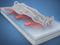 Mattress cover made of vapour-permeable material